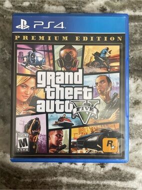 PS4 Grand Theft Auto V Premium Edition Complete